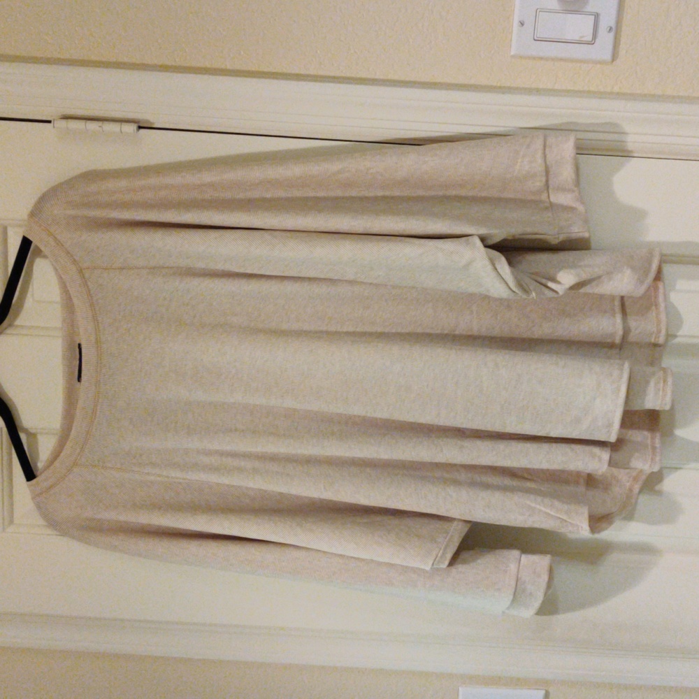 Vision Oatmeal Ribbed Top Size XXL